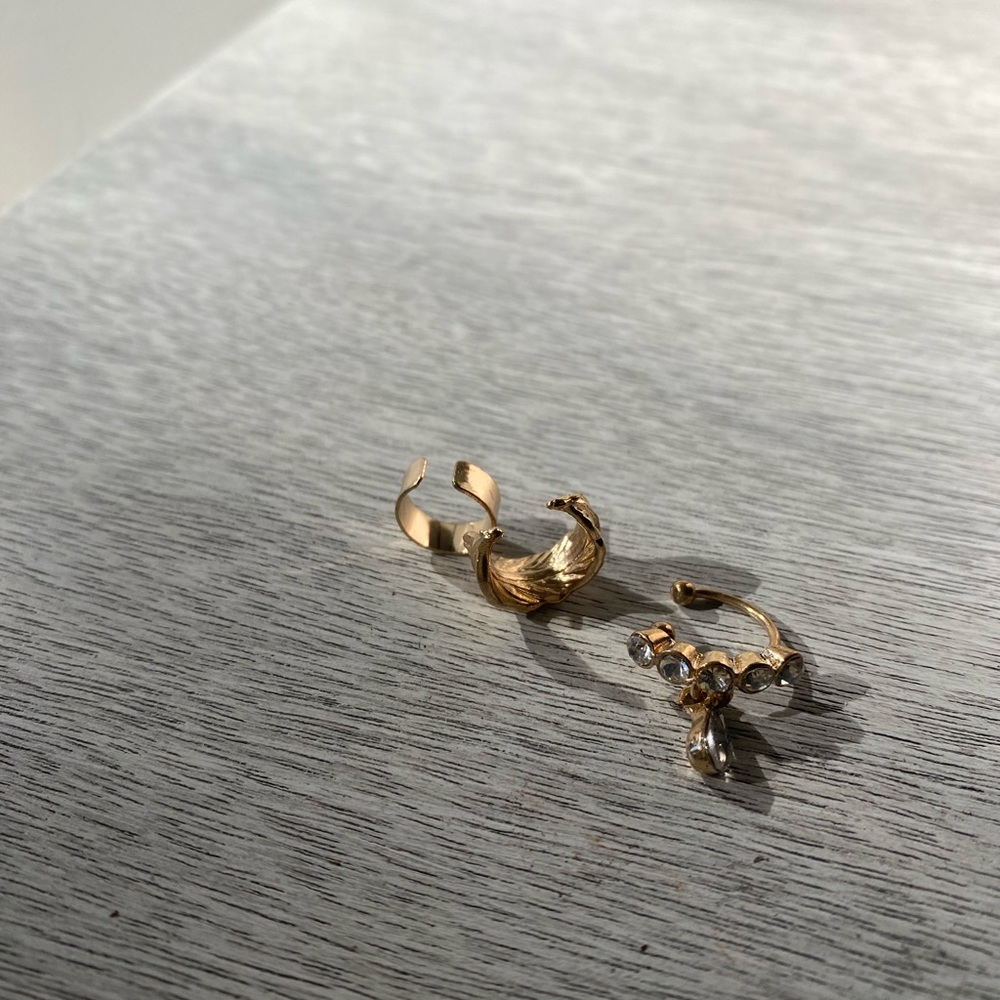 Earring Cuffs -3 different ones